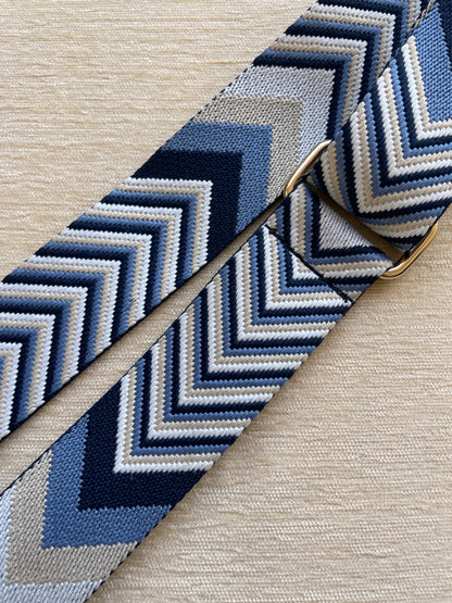 ARROW BLUE BELT WITH POUCH