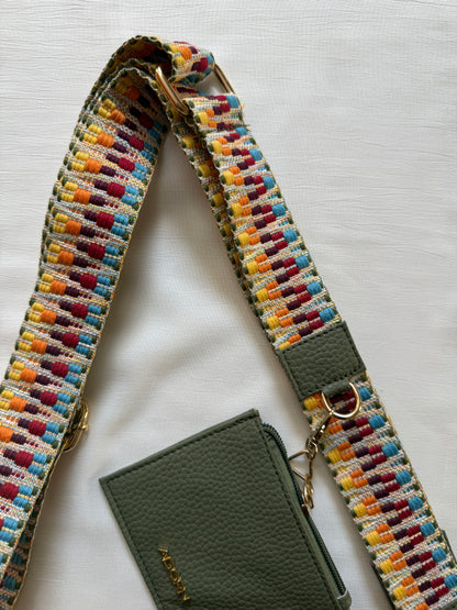MULTI GREEN BELT WITH POUCH